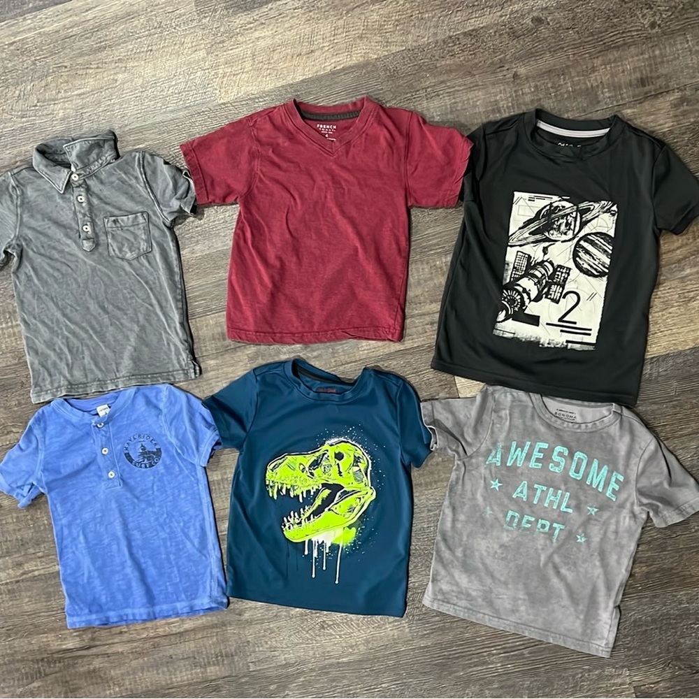Boys shirts size 4.